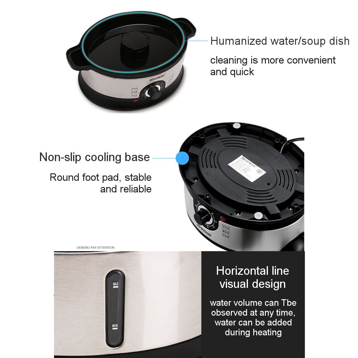Electric Steamer and Defroster